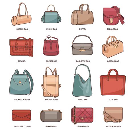 purse types chart